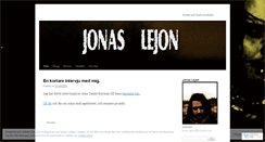 Desktop Screenshot of jonaslejon.com